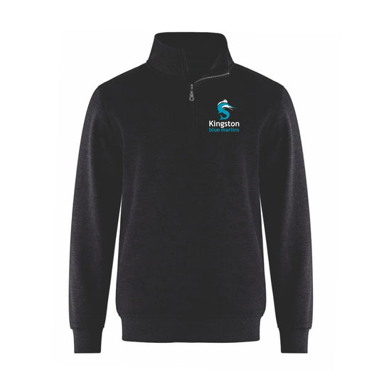 Kingston Blue Marlins Quarter Zip Sweatshirt