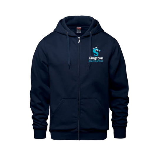 Kingston Blue Marlins Full-Zip Hoodie